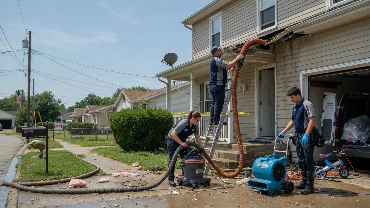 Water Damage Restoration in Berwick, LA near me